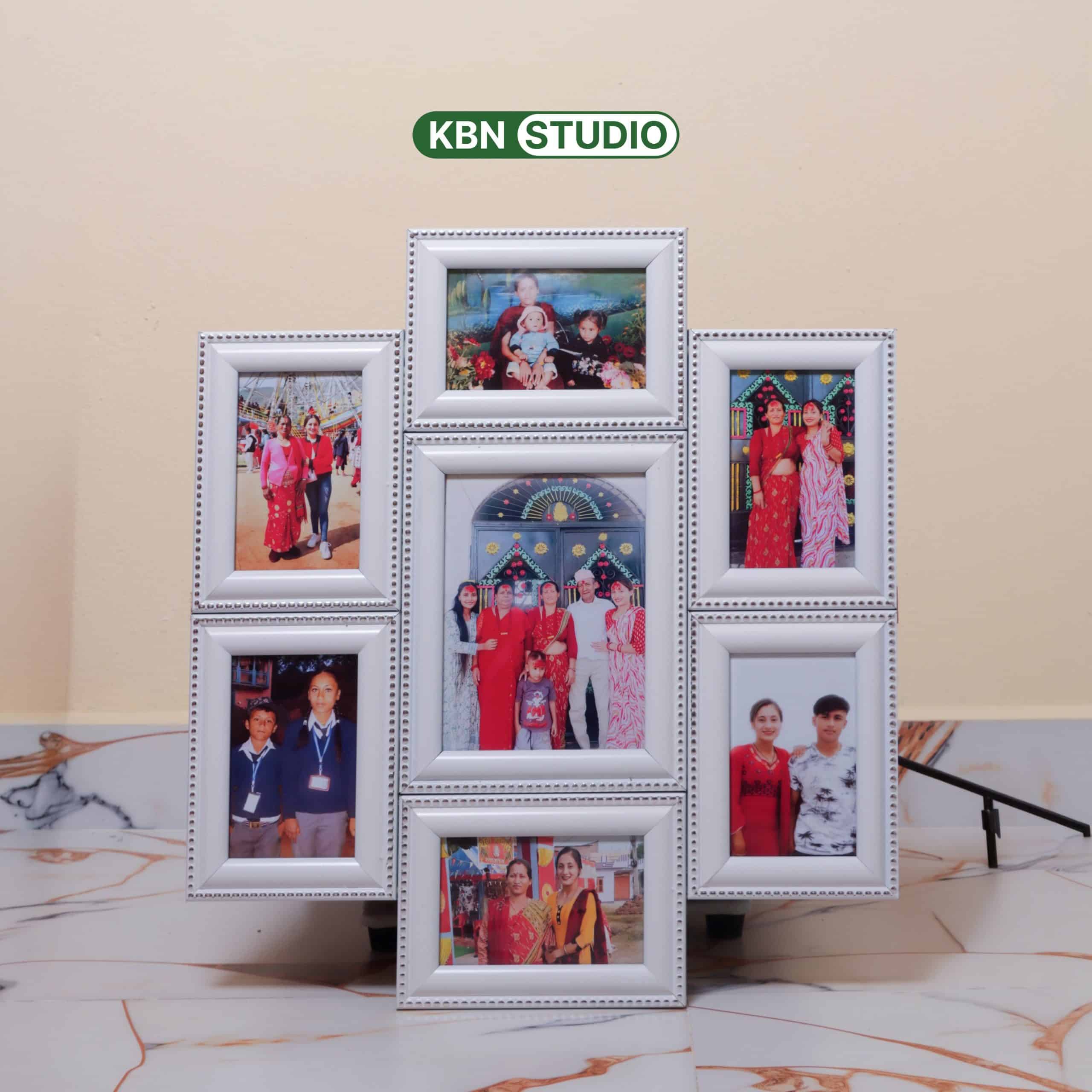 7 in 1 Combined Royal and Beautiful Photo Frame 705 No - Image 4