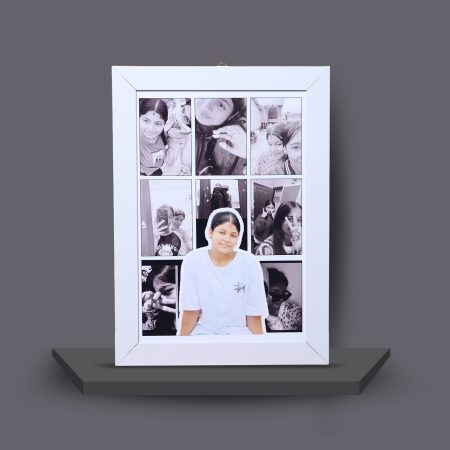 A4 B/W & Color Design Beautiful Photo Frame For Gift (07 No.)