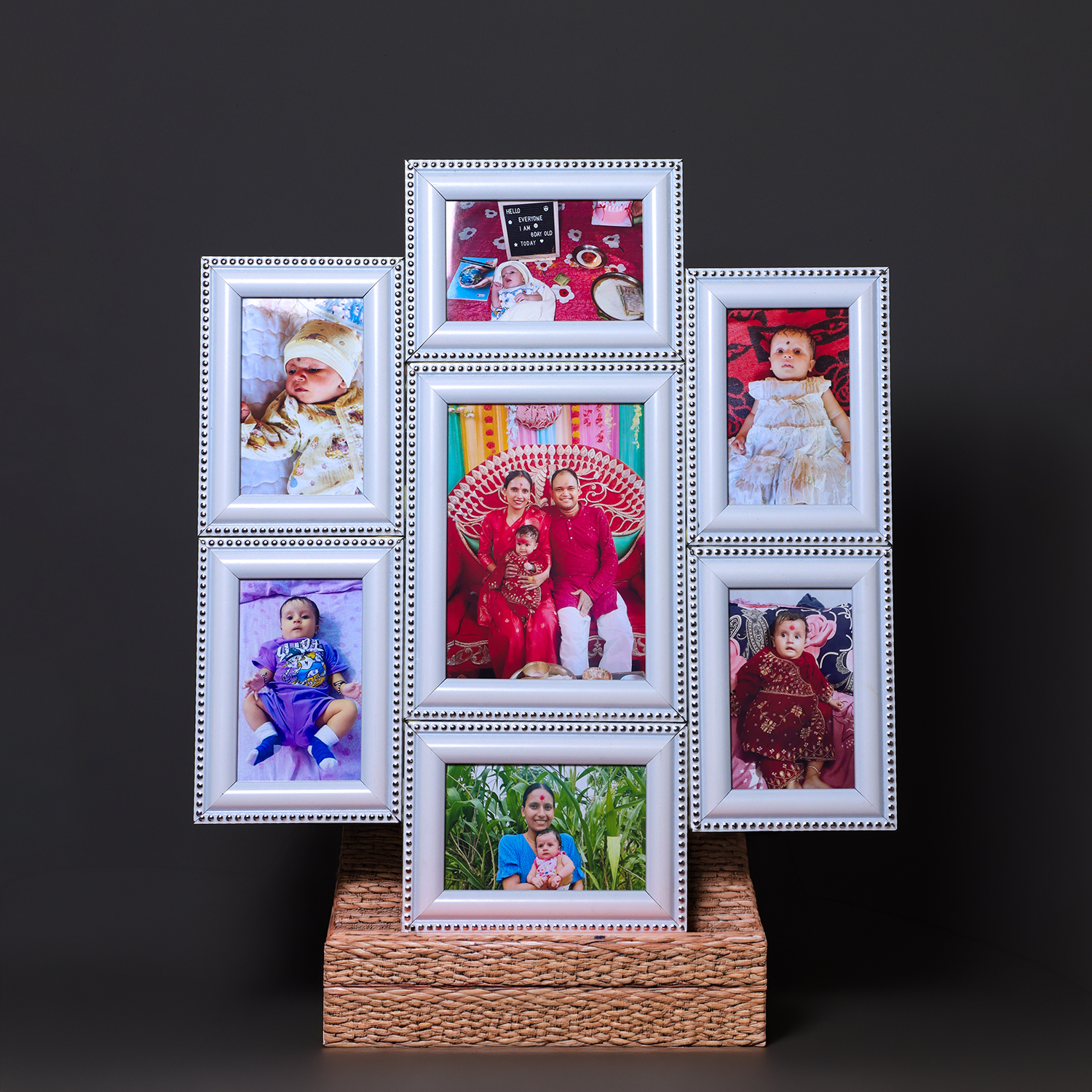 7 in 1 Combined Royal and Beautiful Photo Frame 705 No - Image 2