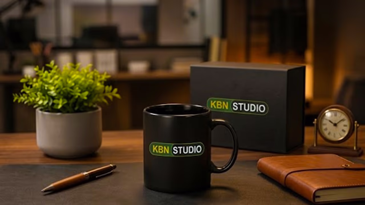 Custom Printed T-Shirts Mugs and Corporate Laser Crest Awards KBN Studio